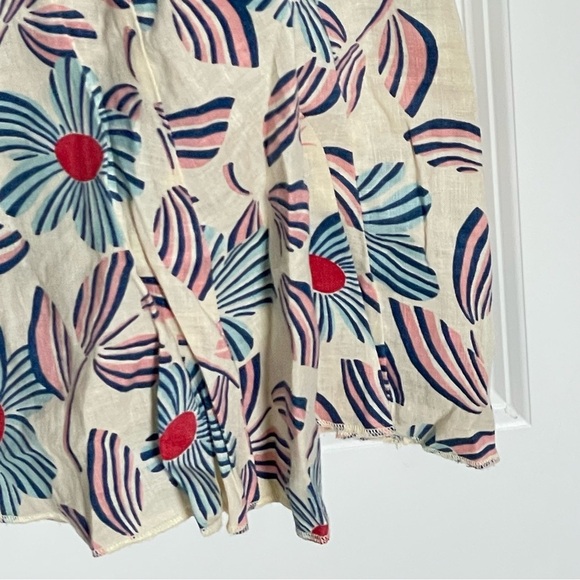 Elevenses anthropologie floral midi Skirt 35777 - Picture 4 of 10